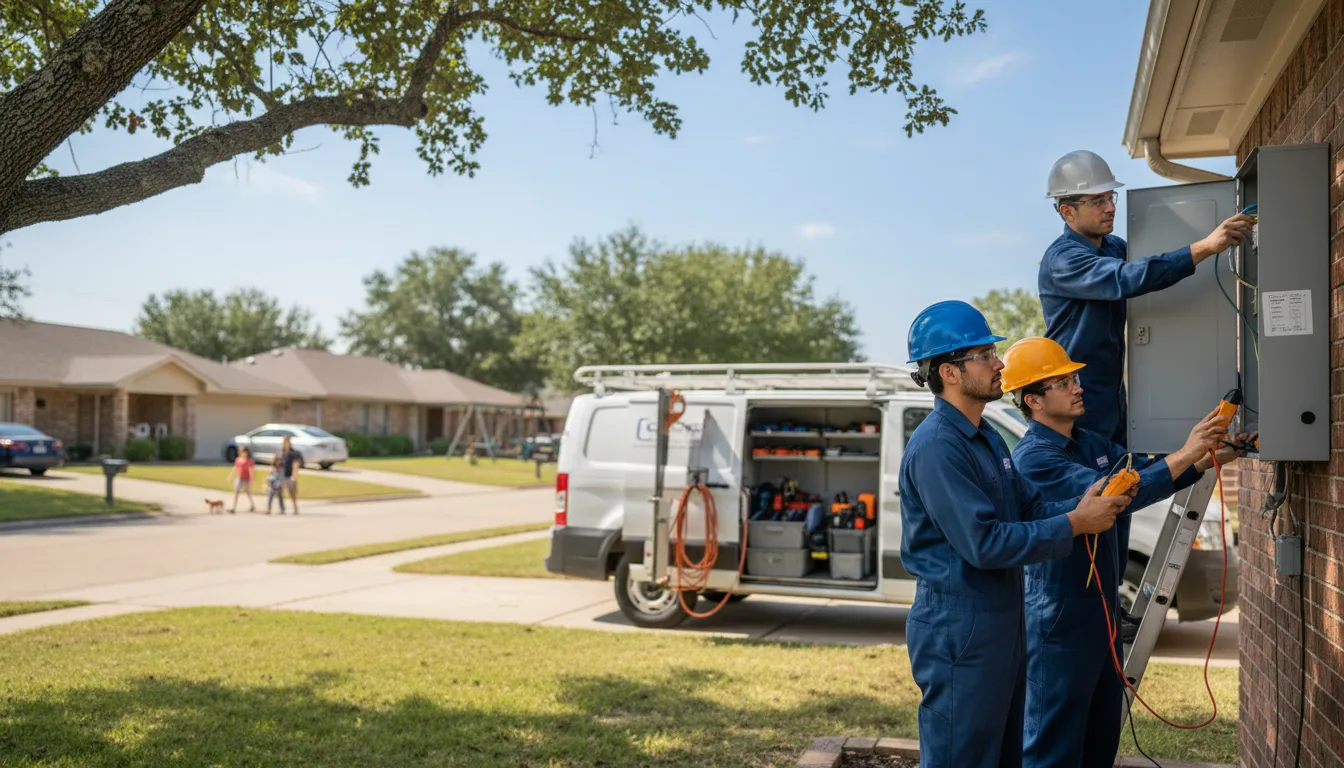Certified electrician providing emergency electrical services in Summerfield, OH